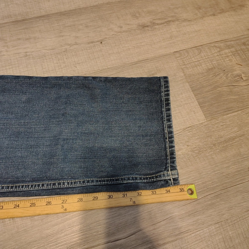 Cinch Mens Blue Denim Jeans MB92834 019 Medium Wash Straight Leg 35x36 - Picture 10 of 10